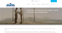 Desktop Screenshot of amira.com.au