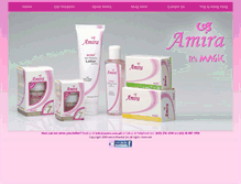 Tablet Screenshot of amira.com.ph